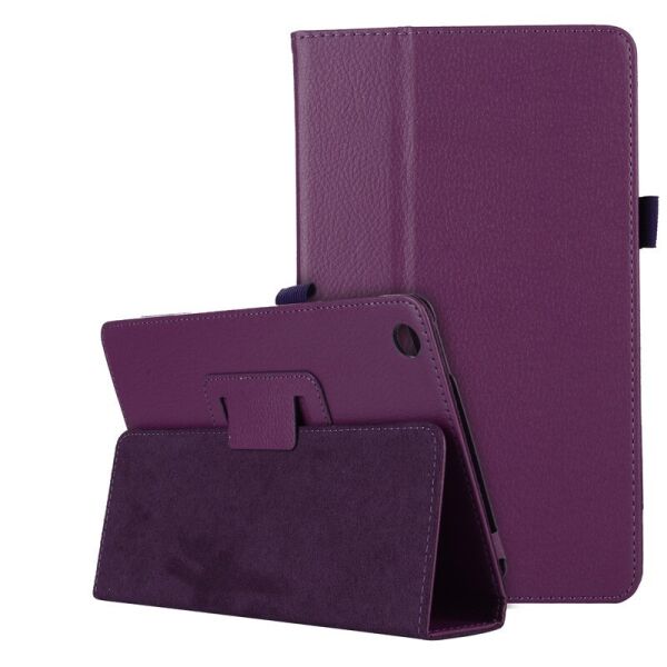 

Чехол-книжка Litchi Leather Case для Huawei MediaPad T3 8 Purple