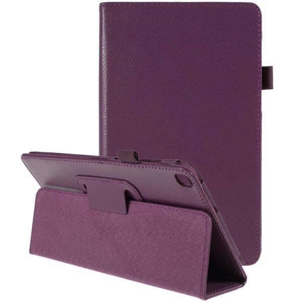 

Чехол-книжка Litchi Leather Case для Samsung Galaxy Tab A 8.0 2019 T290 / T295 Purple