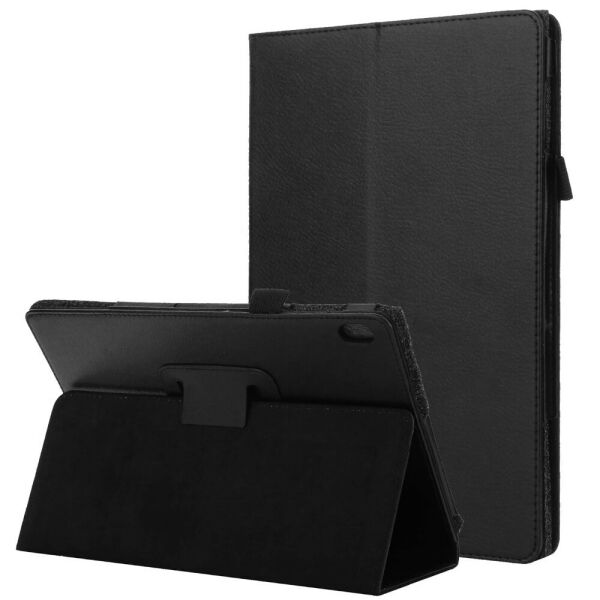 

Чехол-книжка Litchi Leather Case для Apple iPad Pro 12.9 2015 / 2017 (Wake / Sleep) Black