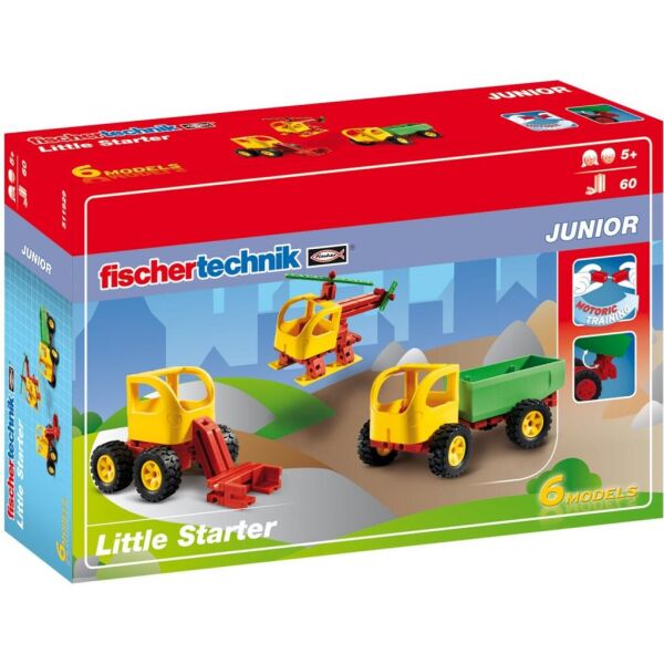 

Конструктор Fischertechnik Junior Стартовый набор маленький (FT-511929)