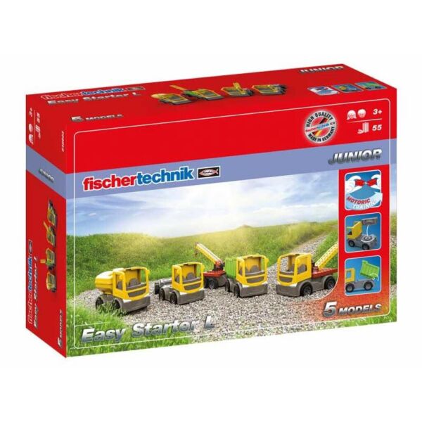 

Конструктор Fischertechnik JUNIOR Easy Starter L (FT-548903)