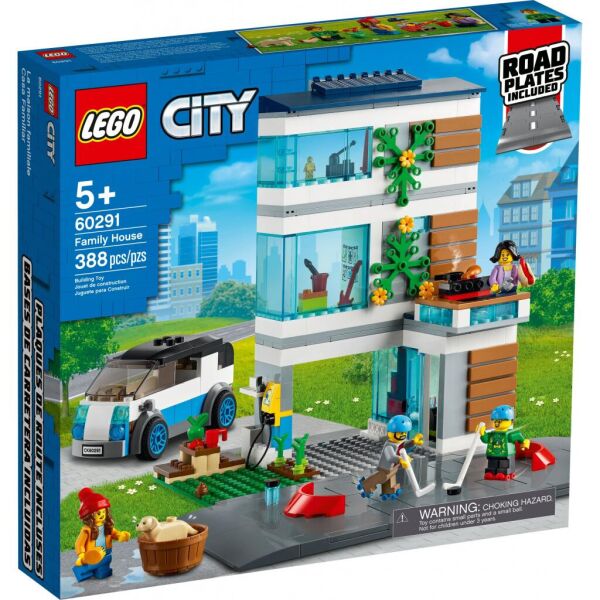

Конструктор LEGO City Семейный дом 388 деталей (60291)
