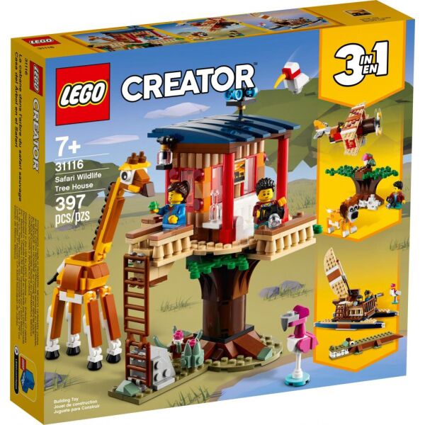 

Конструктор LEGO Creator Домик на дереве для сафари (31116)