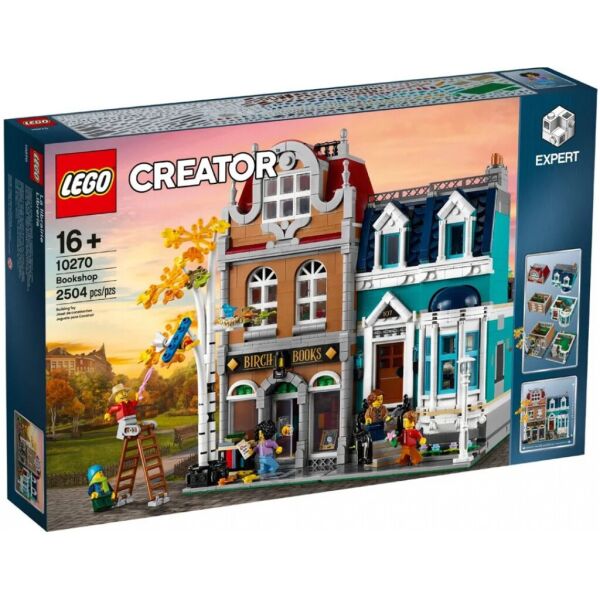 

Конструктор LEGO Creator Expert Книжный магазин 2504 деталей (10270)