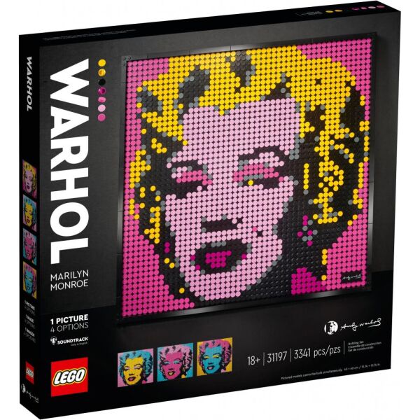 

Конструктор LEGO Art Мэрилин Монро Энди Уорхола 3332 детали (31197)