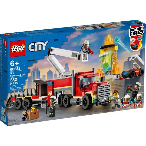 

Конструктор LEGO City Fire Пожарный командный пункт 380 деталей (60282)