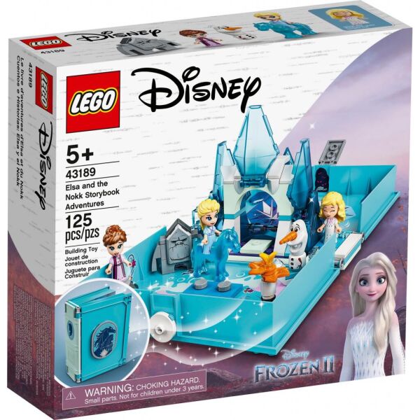 

Конструктор LEGO Disney Princess Книга приключений Ельзи й Нокк 125 деталей (43189)