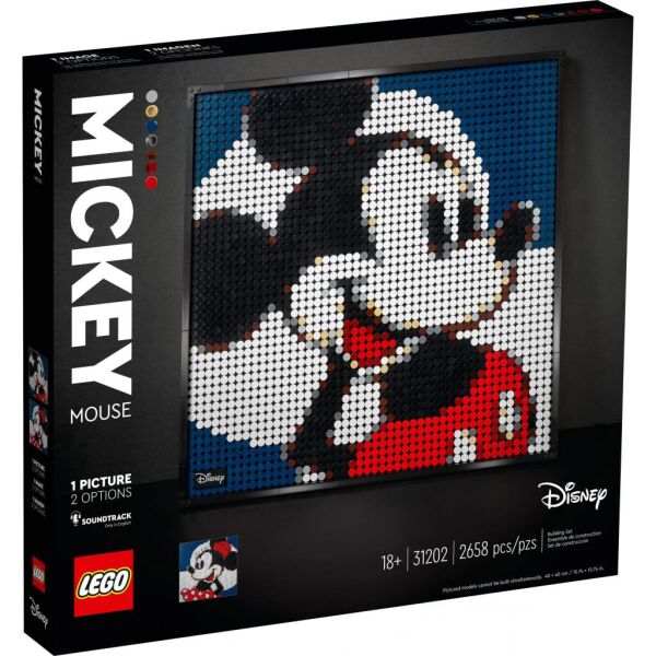 

Конструктор LEGO Art Диснеевский Микки Маус 2658 деталей (31202)
