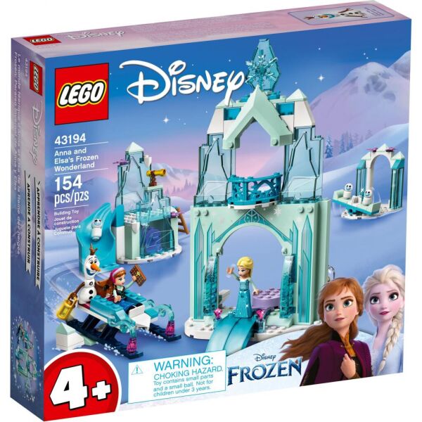 

Конструктор LEGO Disney Princess Зимняя сказка Анны и Эльзы 154 детали (43194)