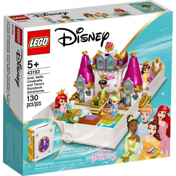 

Конструктор LEGO Disney Princess Книга сказочных приключений Ариэль, Белль, З (43193)