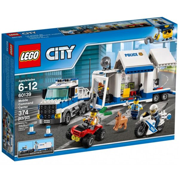 

Конструктор LEGO City Мобильный командный центр 374 детали (60139)