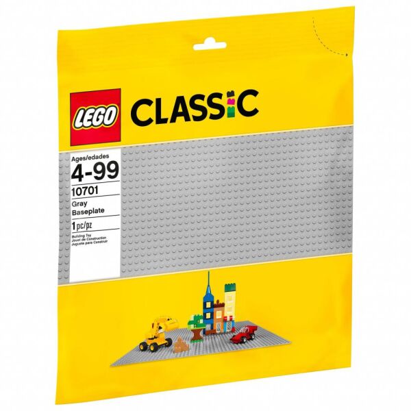 

Конструктор LEGO Classic Строительная пластина серого цвета (10701)