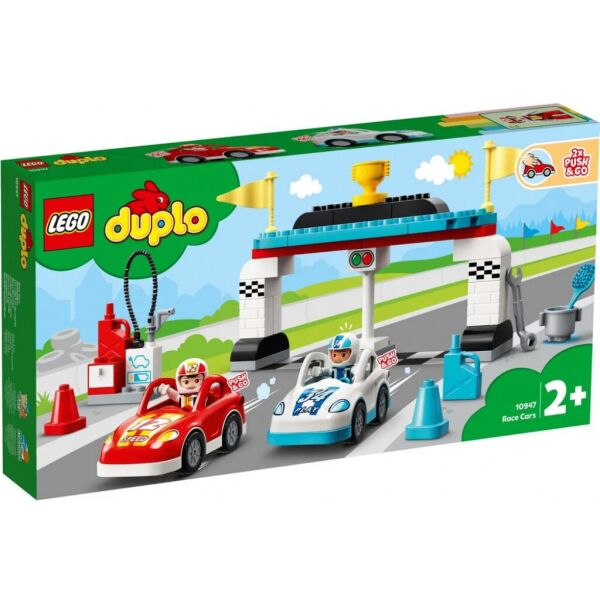 

Конструктор LEGO Duplo Гоночные машины 44 детали (10947)