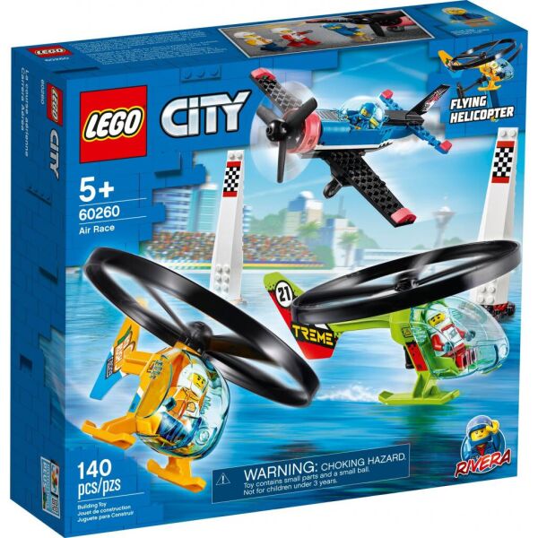 

Конструктор LEGO City Воздушная гонка 140 деталей (60260)