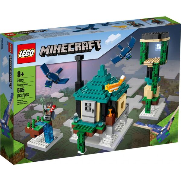 

Конструктор LEGO Minecraft Небесная башня 565 деталей (21173)