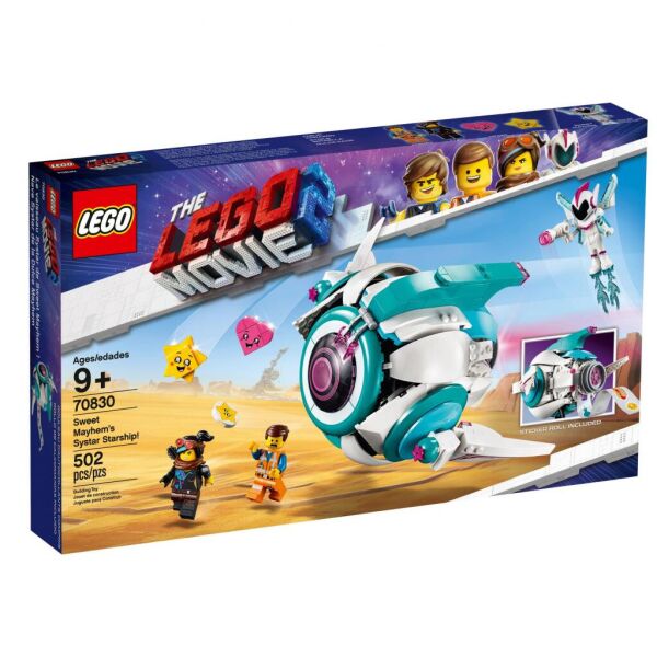 

Конструктор LEGO Movie Падруженский звездолёт Мими Катавасии 502 детали (70830)