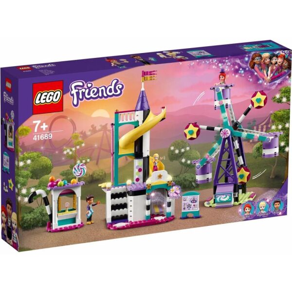 

Конструктор LEGO Friends Волшебное колесо обозрения и горка 545 деталей (41689)