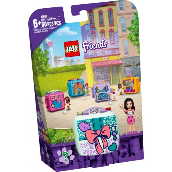 

Конструктор LEGO Friends Модный кьюб Эммы 58 деталей (41668)