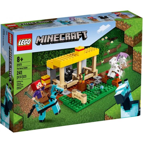 

Конструктор LEGO Minecraft Конюшня 241 деталь (21171)