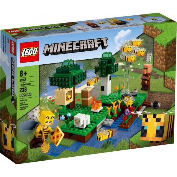 

Конструктор LEGO Minecraft Пчелиная ферма 238 деталей (21165)