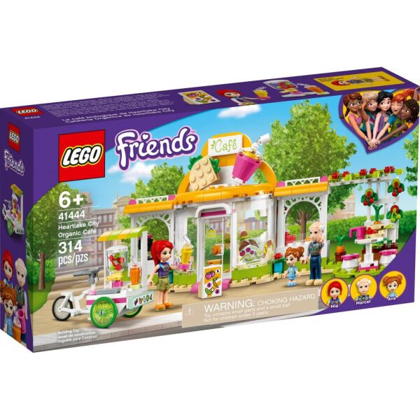 

Конструктор LEGO Friends Екокафе в Хартлейк-Сити 314 деталей (41444)