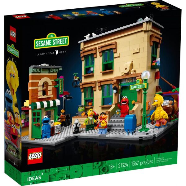 

Конструктор LEGO Ideas Улица Сезам, 123 (21324)