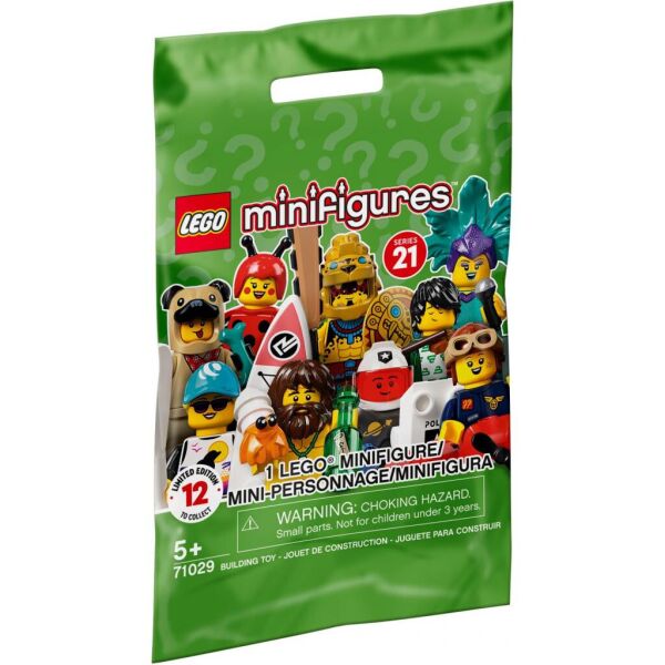 

Конструктор LEGO Minifigures Выпуск 21 8 деталей (71029)