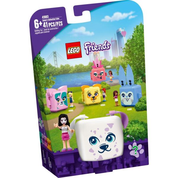 

Конструктор LEGO Friends Куб-далматинец с Эммой (41663)