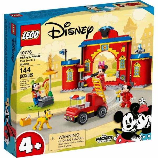 

Конструктор LEGO Mickey and Friends Пожарная часть и машина Микки и его друзе (10776)
