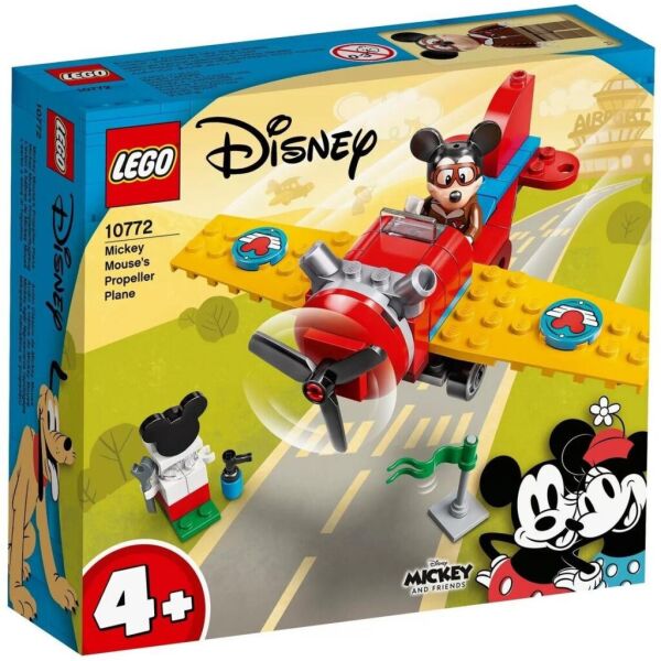 

Конструктор LEGO Mickey and Friends Винтовой самолёт Микки 59 деталей (10772)