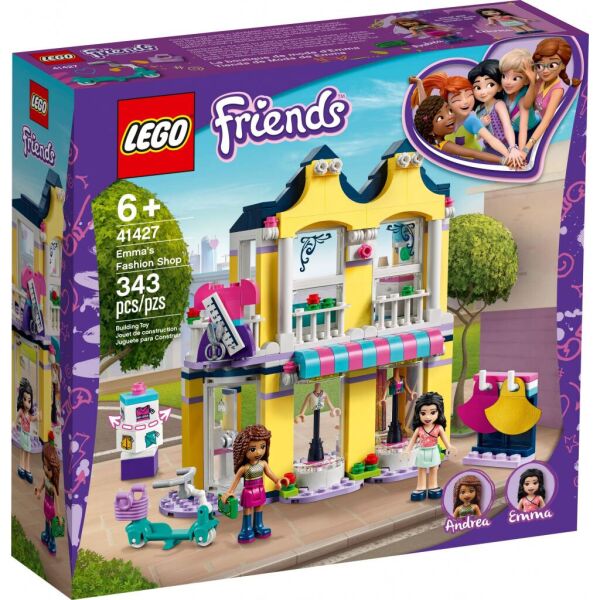 

Конструктор LEGO Friends Модный бутик Эммы 343 детали (41427)