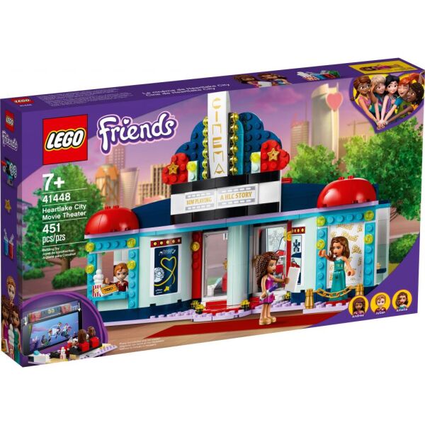 

Конструктор LEGO Friends Кинотеатр в Хартлейк-Сити 451 деталь (41448)