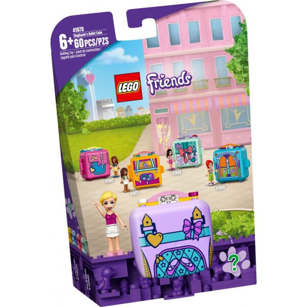 

Конструктор LEGO Friends Кьюб для балета Стефани 60 деталей (41670)
