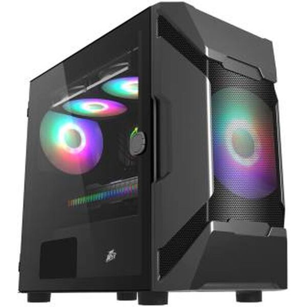 

Корпус 1stPlayer D3-A-G7-MAX-BK Black без БП, MicroATX