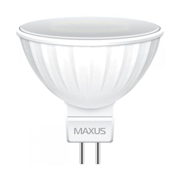 

Лампа Maxus LED MR16 3W (25Вт), 4100K (яркий цвет), 220V, цоколь GU5.3, (1-LED-510)