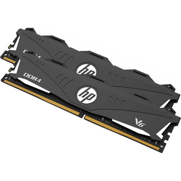 

DDR4 8Gb x 2 (16Gb Kit), 3600 MHz, HP V6, Black (7TE46AA)