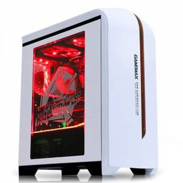

Корпус GameMax Centauri White-Black, без БП, microATX, 1x120 мм LED, 188x440x407 мм, 4.7кг