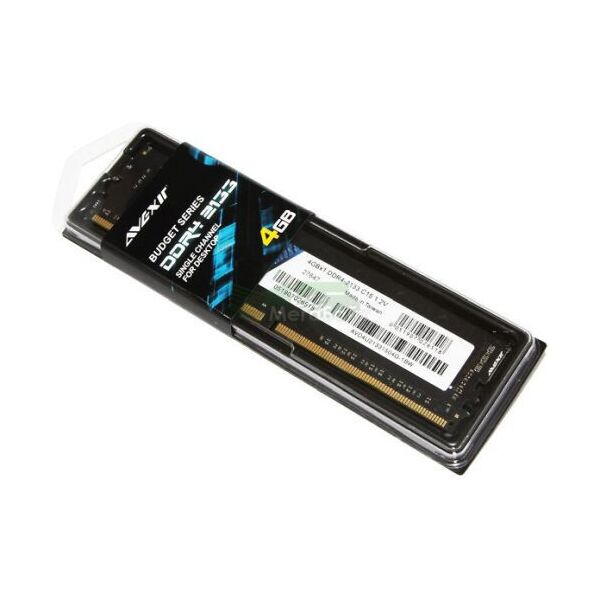 

DDR4 4Gb 2400 MHz, Avexir Core Original, 16-16-16, 1.2V, (AVD4U24001604G-1BW)