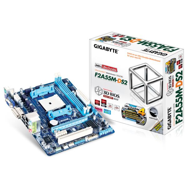 

M/B FM2 Gigabyte GA-F2A55M, mATX ''Refubrished''