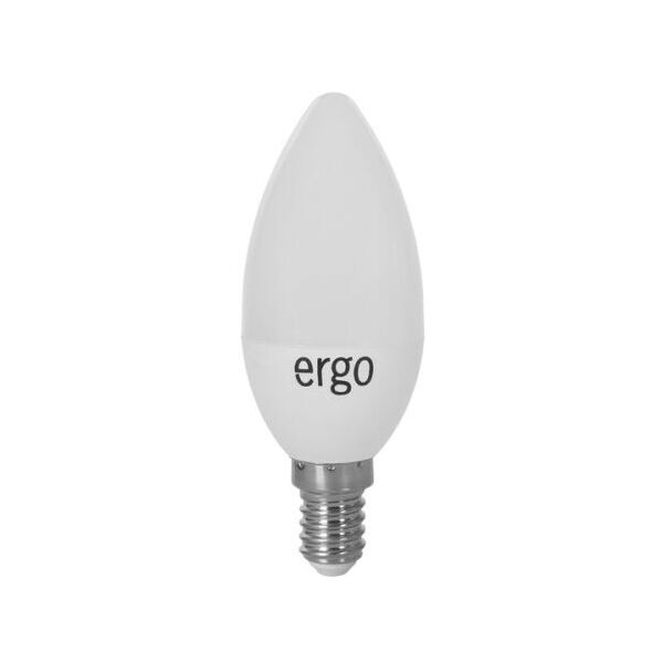 

Лампа ERGO Standard C37 E27 6W 220V Тепл.Бел. 3000K Мат. н/Дим.