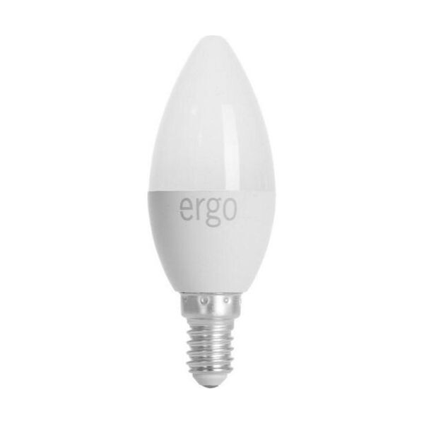 

Лампа ERGO Basic C37 E14 6W 220V Нейт.Бел. 4100K Мат. н/Дим.