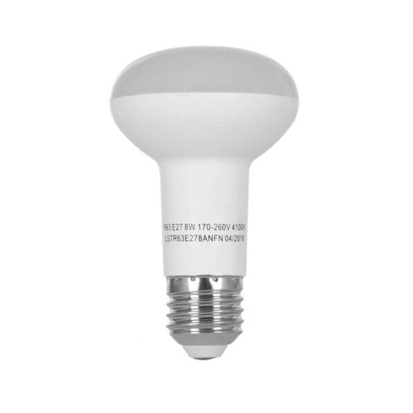 

Лампа ERGO Standard R63 E27 8W 220V Нейт.Бел. 4100K Мат. н/Дим.