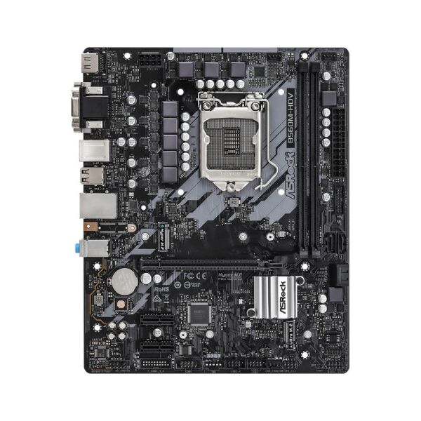 

Мат.плата 1200 (B560) ASRock B560M-HDV, B560, 2xDDR4, Int.Video(CPU), 4xSATA3, 2xM.2, 1xPCI-E 16x 4.