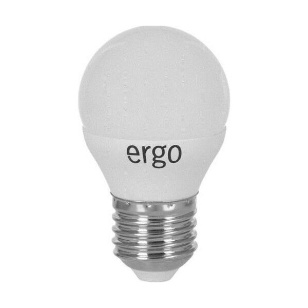 

Лампа ERGO Standard G45 E27 4W 220V Тепл.Бел. 3000K Мат. н/Дим.