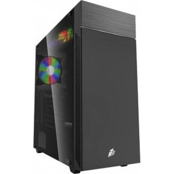 

Корпус 1stPlayer P7-G1 RGB LED Black без БП