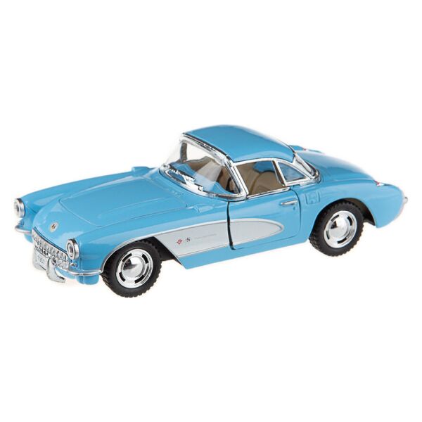 

Машинка Chevrolet Corvette 1957 Kinsmart KT5316W инерционная, 1:34 (Голубой)