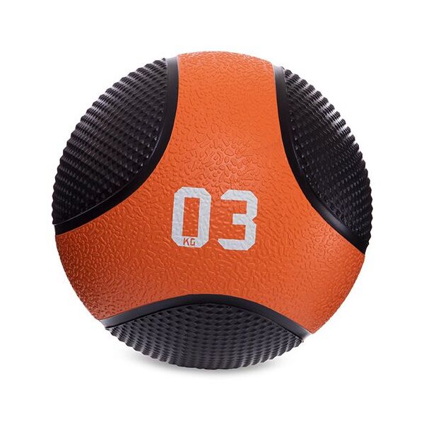 

Мяч медицинский медбол Medicine Ball FI-2824 3кг Черный (56508027)