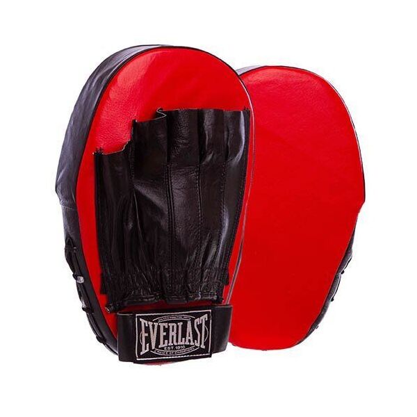 

Лапа прямая удлиненная Everlast MA-0020 Красно-черный (37429351)