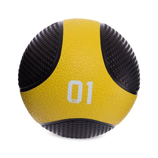 

Мяч медицинский медбол Medicine Ball FI-2824 1кг Черный (56508027)
