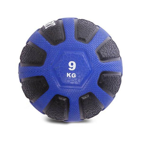 

Медбол FI-0898 9кг Черно-синий (56363122)